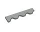 Contre-couteau droit 603x134x25 Premium Line, version 140, blindé pour Vecoplan 