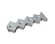 Contre-couteau extérieur 458x132x45 Premium Line, version 80, version X pour Weima Maschinenbau GmbH 