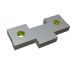 Contre-couteau pour rotor étagé, 347x156x38, Eco Line, version 117, version W9 pour Lindner Recyclingtech Lindner Jupiter