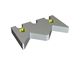 Contre lame 345x196x47 Eco Line version 145, X-version pour Lindner Recyclingtech Lindner Jupiter
