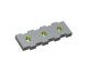 Contre-lame pour rotor étagé 305x101x27, Eco Line, version 40, version W9 pour Lindner Recyclingtech Lindner Antares