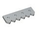 Controcoltello centrale 389x123x28 Premium Line, versione 60, versione X per Vecoplan 