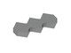 Controcoltello centrale 418x200x50 Eco Line, versione 110, versione W9 per Untha Untha XR