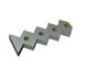 Controcoltello esterno 458x156x45 Eco Line, versione 100, versione X per Weima Maschinenbau GmbH 