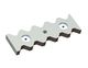Controcoltello esterno 487x155x38 Premium Line, versione 80, versione W9 per Vecoplan 