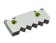 Controcoltello esterno Eco Line, 2 fori svasati, 5 denti, distanza tra i denti 35 per Weima Maschinenbau GmbH 