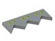 Controlama 492x189x39, StandardCut, 6 asole, versione W per Previero 