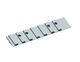 Coperchio del controlama a destra 615x135x45 4 foro verticale, 4xM16 il filetto per Lindner Recyclingtech 