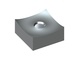 Corona de corte 40x40x18,5 Premium Line Rosca M12, variante X para Vecoplan 