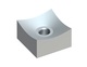 Corona de corte 80x80x45, PremiumCut, rosca M24, versión X para Vecoplan Vecoplan VAZ 2500
