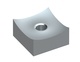 Corona di taglio 60x60x30, Premium Line, con raggio concavo, filettatura M18 per Vecoplan 