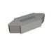 Counter knife 216x80x48, Premium Line, 1 slotted hole, Y version for Columbus McKinnon | CM Industrial Shredders 