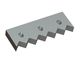 Counter knife 254x90x29, Premium Line, 3 slotted holes, X version 