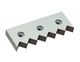 Counter knife 254x95x29 Premium Line, 3 countersunk holes, X version 