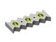 Counter knife 257x96x28 Eco Line version 40, Y-version for Vecoplan 