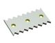 Counter knife 320x160x15 Eco Line, 3 double-sided tapered holes for WEIMA America Inc. 