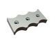 Counter knife 345x166x47 Premium Line version 126, W9-version for Lindner Recyclingtech Lindner Meteor 2500