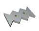 Counter knife 345x196x38, StandardCut, version 87, X version for Lindner Recyclingtech Lindner Jupiter