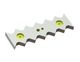 Counter knife 414x127x28 Eco Line for Vecoplan LLC (Retech) 