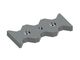 Counter knife 414x173x38 Premium Line 2xØ45/M16, Ø39,8/Ø18, B1-version for Vecoplan LLC (Retech) 