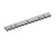 Counter knife 491x60x20 Eco line 13 tooth notches, 5xM16 thread, X-version for UNTHA America 