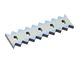 Counter knife 500x136x27, Hybrid Line, tooth notches 90°, carbide grade H4 for Lindner Recyclingtech 