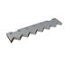 Counter knife 557x121x30 version 60, W-version for Bano Recycling s.r.l. 