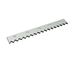 Counter knife 595x69x15 Premium Line, 5 countersunk holes, X version for UNTHA America Untha LR 600