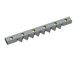 Counter knife 595x73x30 StandardCut, version 40, W version for Zeno Zerkleinerungsmaschinen 