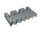 Counter knife carrier 344x190x58, version 43 for Lindner Recyclingtech Lindner Power Komet 2800