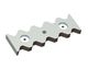 Counter knife center outer 476x155x38 Premium Line, version 80, W9 version for Vecoplan 