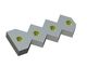 Counter knife externally 408x156x45 Eco Line version 100, X-version for Weima Maschinenbau GmbH 