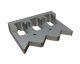 Counter-knife holder 344x247x72, armored, version 87, M30 thread for Lindner Recyclingtech Lindner Power Komet 2800