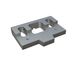 Counter-knife holder 347x241x58, armored, version 117, stepped rotor for Lindner Recyclingtech Lindner Saturn
