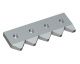 Counter knife left 381x130x28 Premium Line for Vecoplan LLC (Retech) 