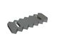 Counter knife middle 244x100x20 Premium Line tooth step 35. X-version 