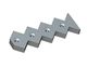 Counter knife outer 458x156x45 Premium Line version 100, X-version for WEIMA America Inc. 