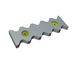 Counter knife outer 487x155x38 Eco Line, version 80, W9 version for Vecoplan LLC (Retech) 