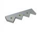 Counter knife outside 440x126x37 Eco Line for Lindner Recyclingtech Lindner Saturn 2500
