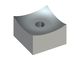 Couronne de coupe 40x40x25, Premium Line, filetage M12, version X 