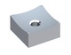 Couronne de coupe 43x43x20, PremiumCut, filetage M12, version X pour Lindner Apollo 1000