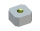 Couronne de coupe plate 80x80x45, StandardCut, filetage M24, version X pour Vecoplan Vecoplan VEZ