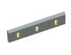 Couteau de rotor 485x100x22, StandardCut, 3 trous oblongs 22x44, tranchant 60°/50°, 2xM10, version X pour Herbold Meckesheim GmbH 
