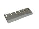 Couteau de rotor 600x210x25, Eco Line, 2x filetages M12x1, version W8 pour Vecoplan 