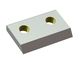 Couteau de rotor droit 63x37x9, Eco Line, 2 trous Ø11, tranchant 55°, version Y pour Wanner Technik GmbH 