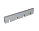 Couteau de stator 490x100x28, StandardCut, 4 fentes, 3xM16, tranchant 90°, version X pour Zerma | AMIS Zerma GSE 700/1000