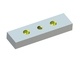 Cuchilla 212x58x28 Eco Line, 2 perforaciones, 1xM16 rosca para Doppstadt Umwelttechnik GmbH 