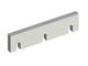 Cuchilla de estator 392x100x28 Premium Line, 2 roscas M16, filo de corte 90°, 3 ranuras, variante Y para Zerma | AMIS 