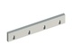 Cuchilla de estator 608x98x25 Premium Line, 4 agujeros largos, filo de corte 80°, variante X 
