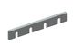 Cuchilla de estator 610x100x20 Premium Line, bisel de 75°, 2xM12, 4 ranuras, versión X 